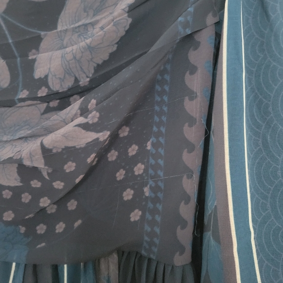 NWT Anthropologie One-Shoulder Maxi Dress | XXS - Picture 6 of 11